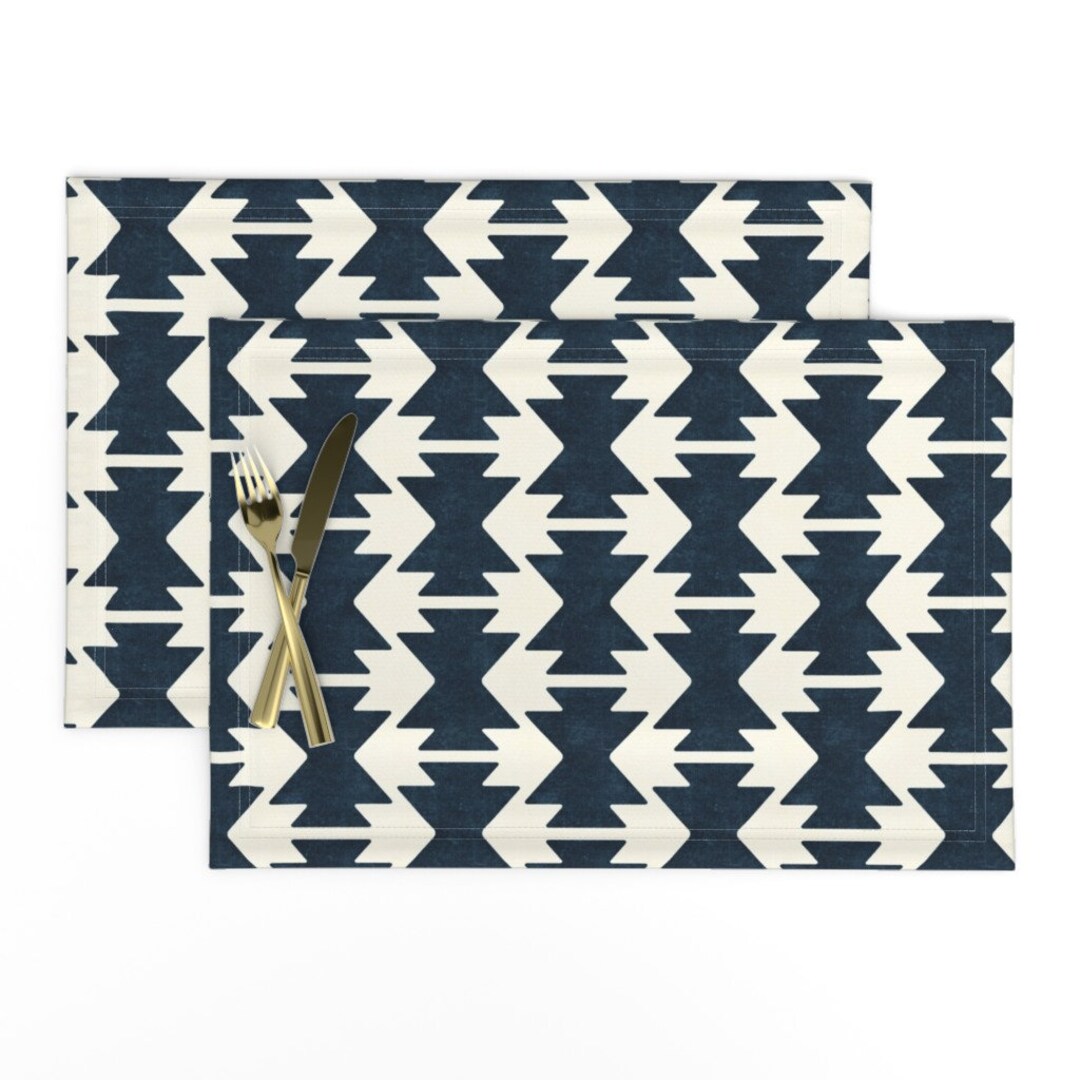 Southwestern Boho Placemats set of 2 Bohemian by Etsy