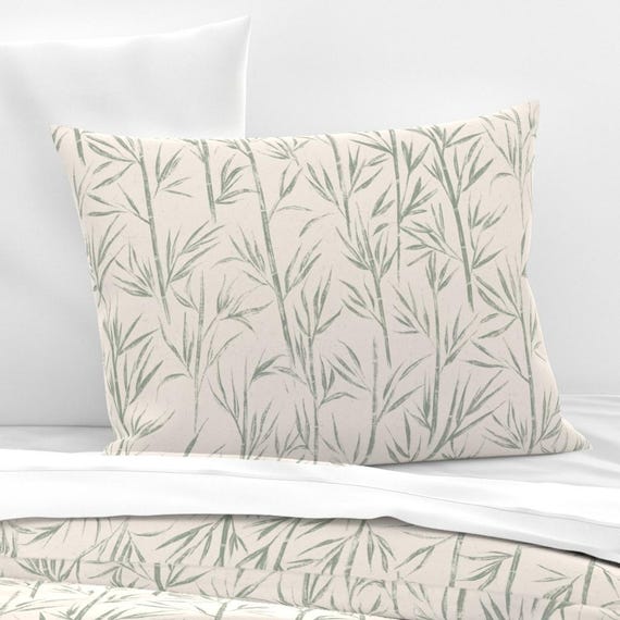 Verwitterte Bambusbettwsche - Bambus von francisca_reyes - Japandi Neutral  Botanischer Baumwollsatin Bettbezug ODER Kissenbezge von Spoonflower -  Etsy sterreich