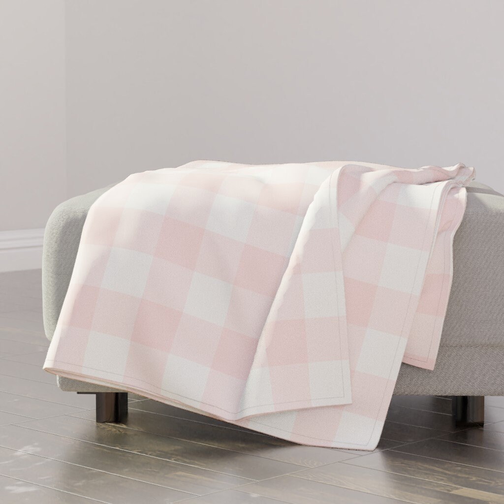 Pink tartan throw sale