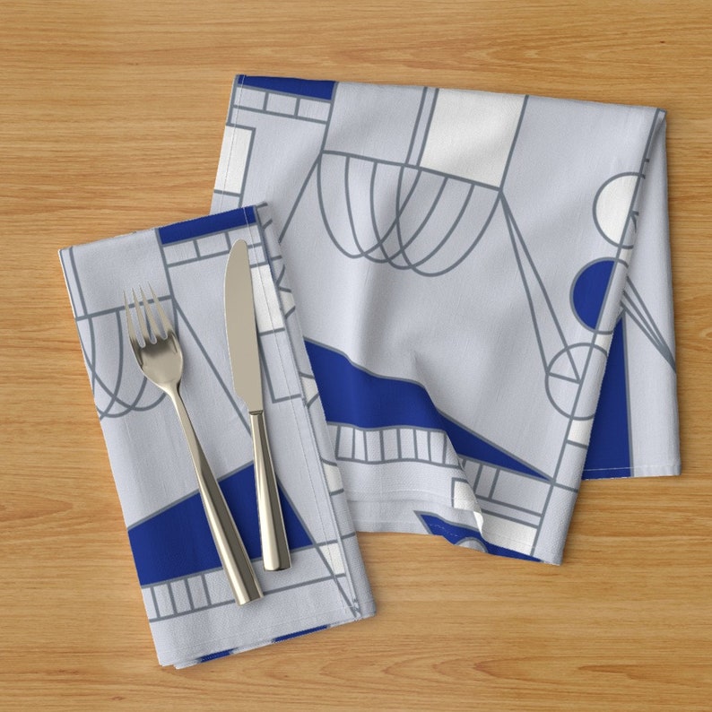 - Abstract Hanukkah Silver by joycekuan Hanukkah Silver Blue Cloth Napkins by Spoonflower Abstract Dinner Napkins Set of 2