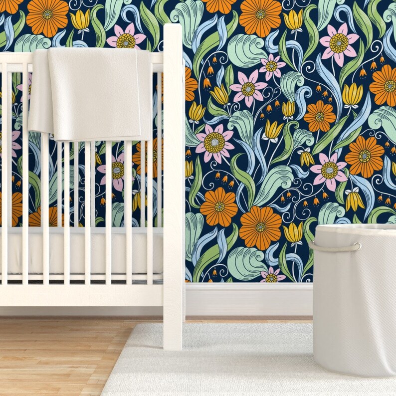 Art Nouveau Wallpaper Art Nouveau Pattern by Stolenpencil Etsy