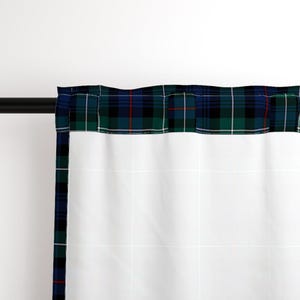 Blauer Tartan-Karo-Vorhang – Grüner Tartan-Vorhang, roter Tartan-Vorhang im schottischen Mackenzie-Stil – Mackenzie-Tartan von weavingmajor Bild 5