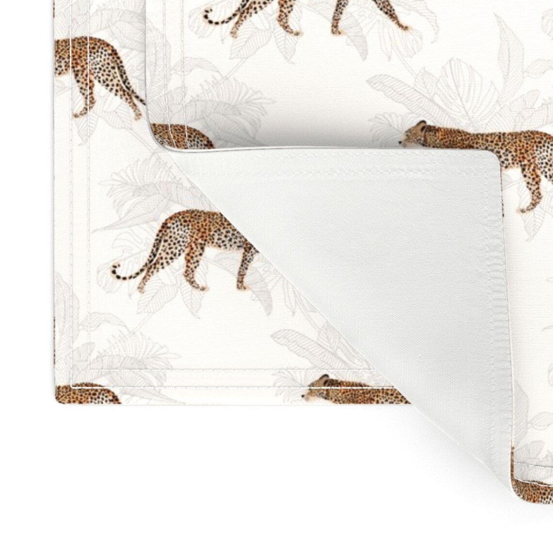 Cheetah Safari Placemats set of 2 Cheetah Park by Etsy