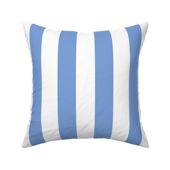 cornflower blue throw pillows