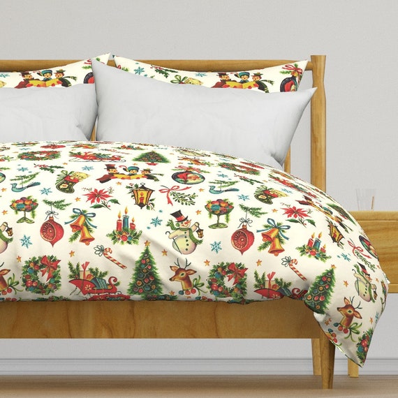 Pottery barn cheap christmas duvet