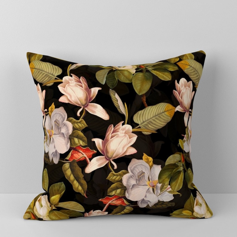 Spoonflower Throw Pillow