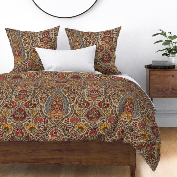 Floral Paisley Duvet Cover Edwardian 