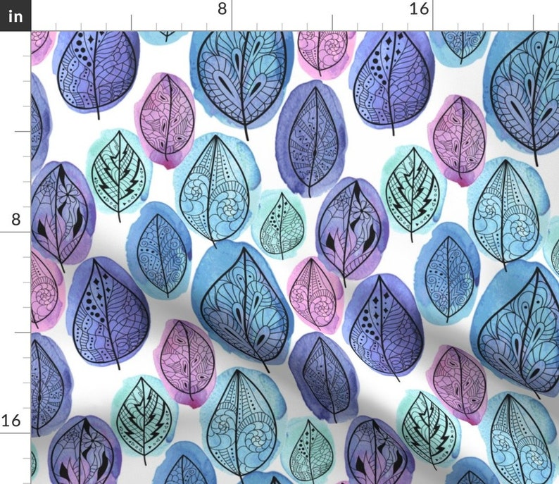 KESS InHouse Gabriela Fuente Blue Fun Table Runner KESS InHouse Gabriela Fuente Blue Fun Table Runner