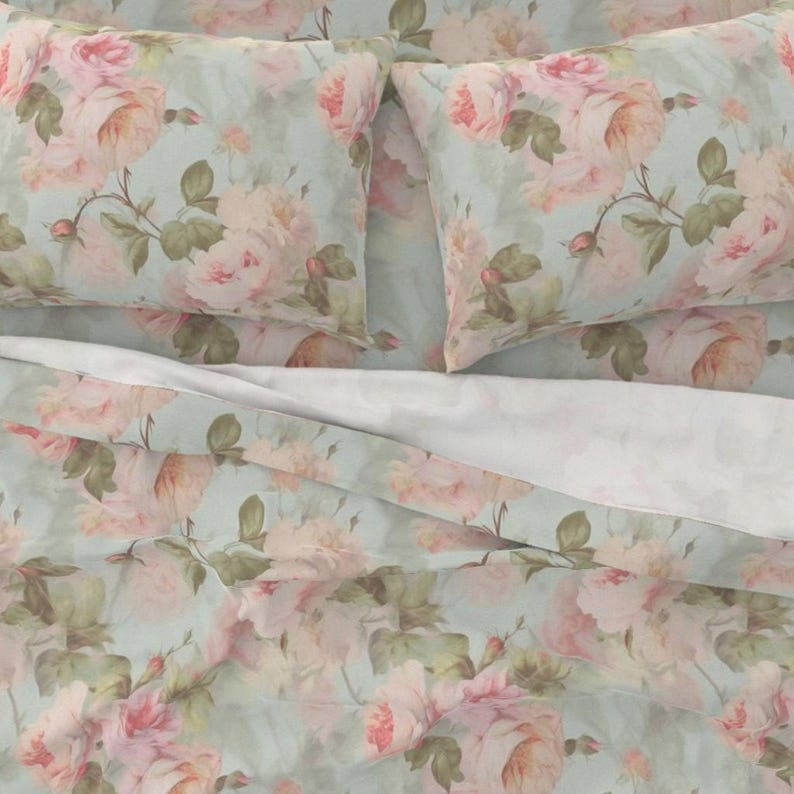 Watercolor Sheets - Vintage Rose by Maria_marinova - Roses Botanical ...