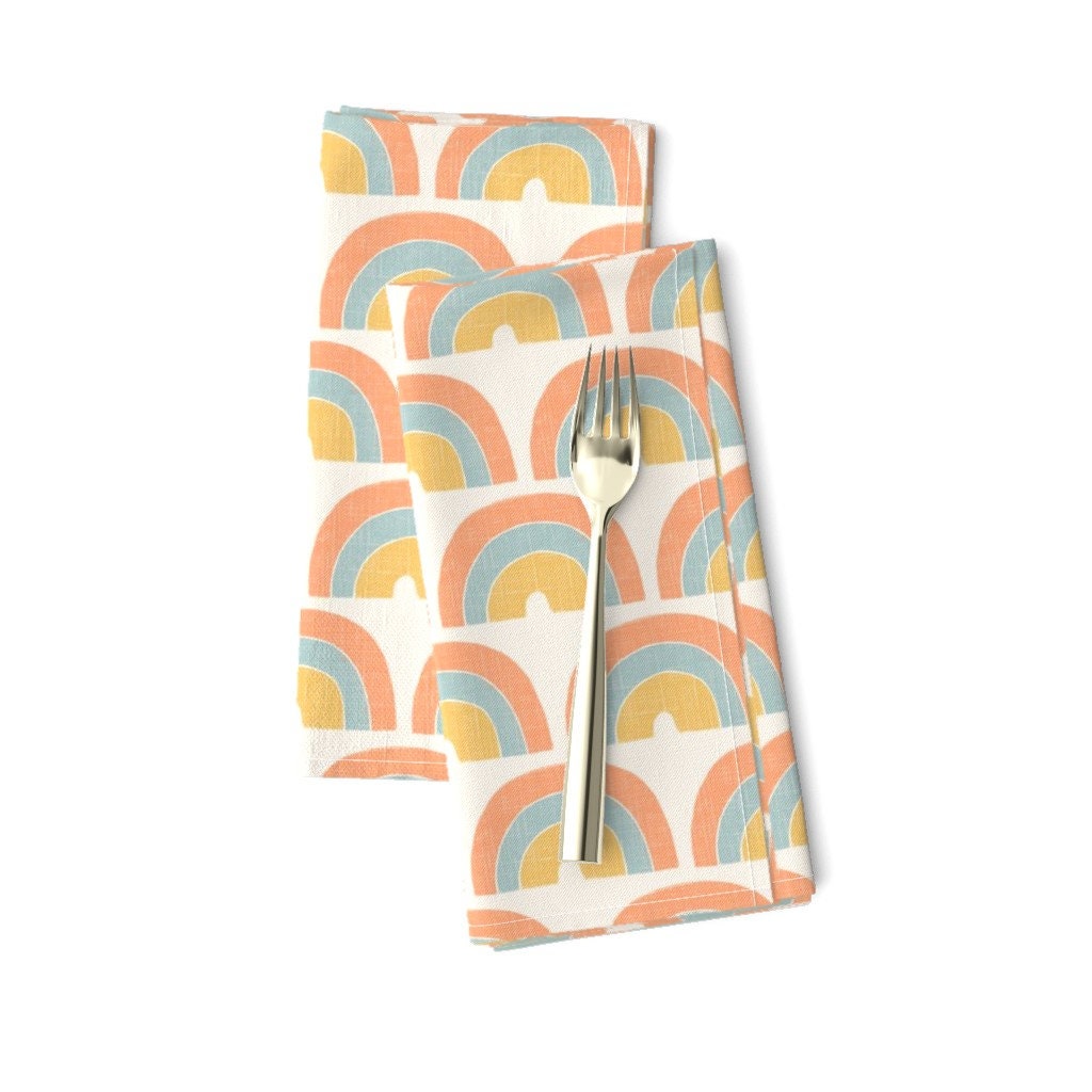 Discover Boho Summer Rainbow Napkins