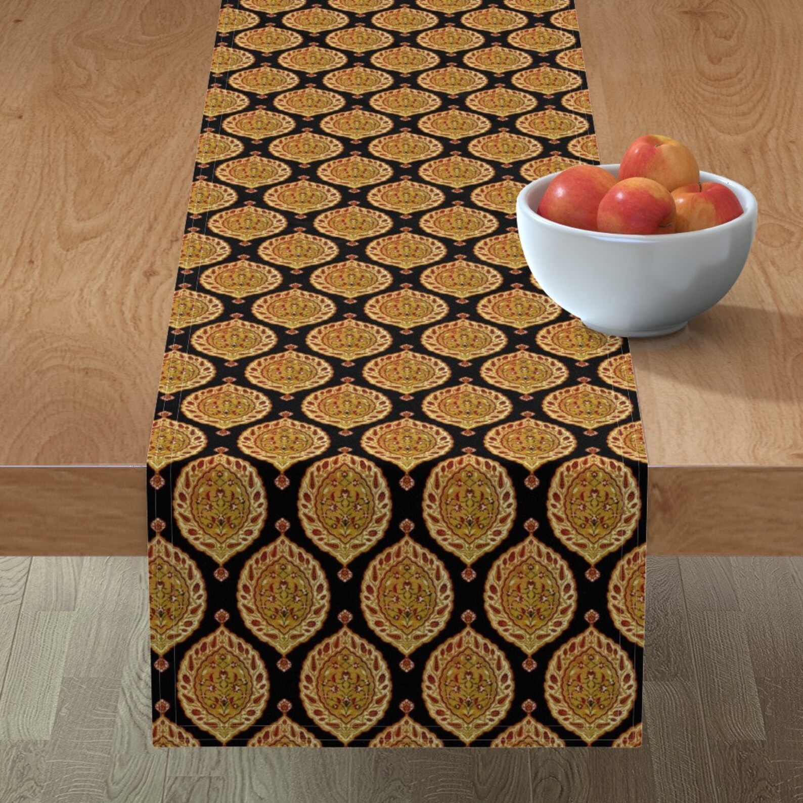 Gold Mandalas Table Runner Turkish Delight by Etsy