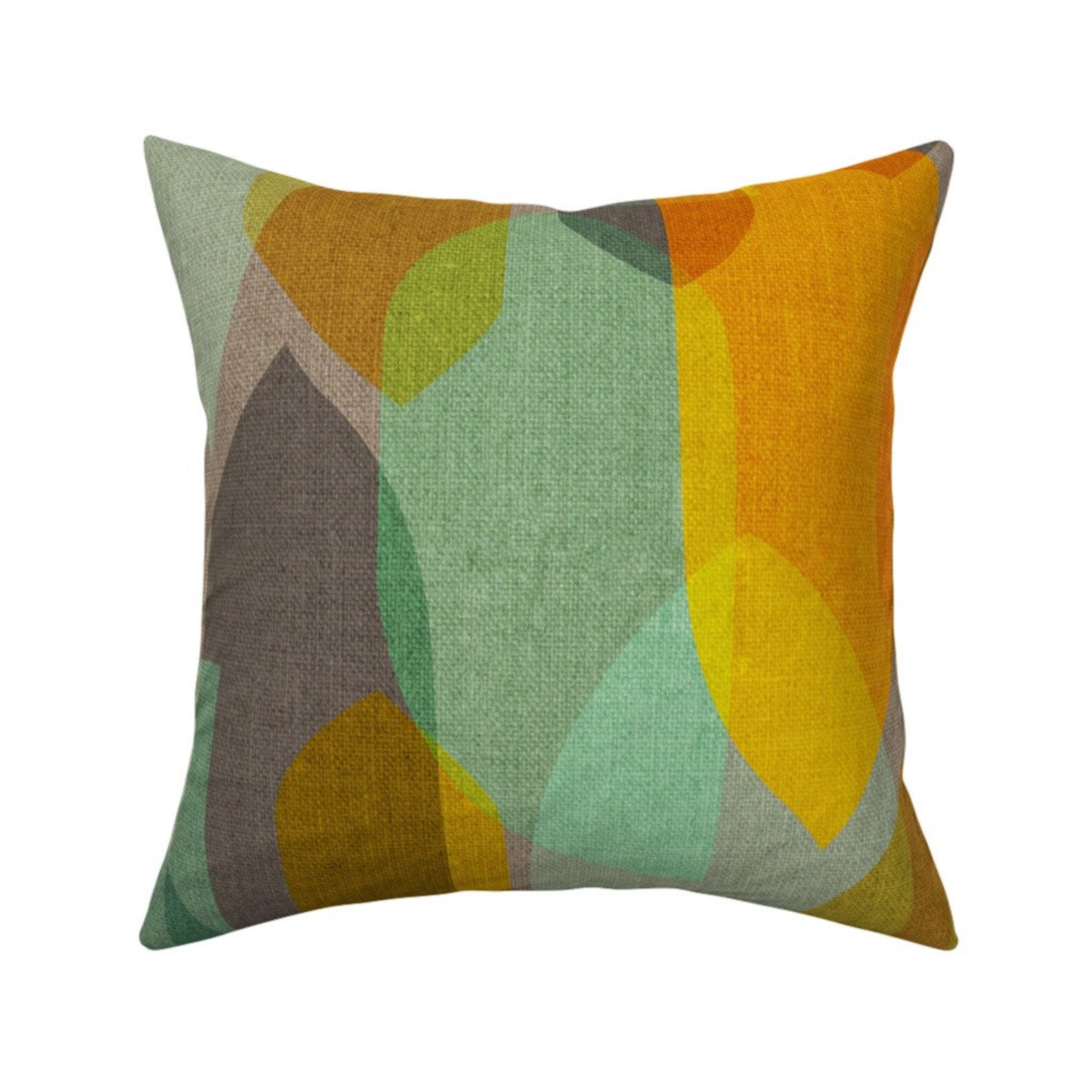 Mid Century Modern Throw Pillow Mid Century Colour Blocks by Etsy