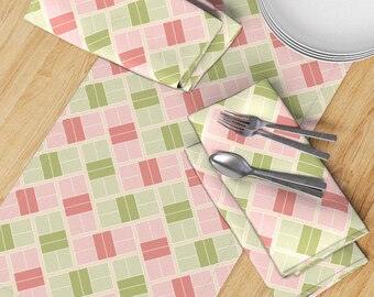 ピックルボールコートテーブルランナー - エクササイズアスリート風