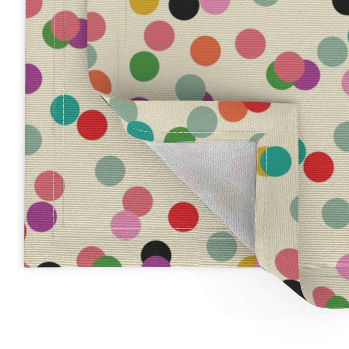 Mod Confetti Placemats set of 2 Confetti by Michellenilson Etsy