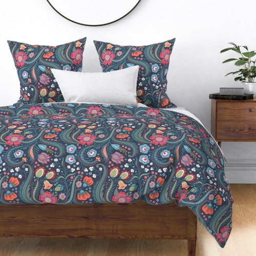 Scandi Floral Duvet Cover Skandelska by 