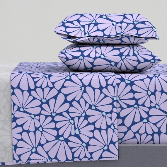 Purple Patterned Sheets