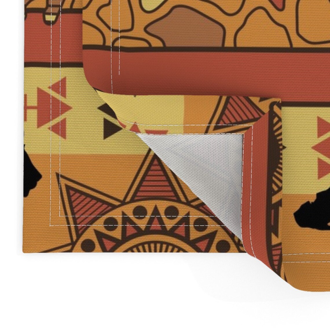 African Safari Placemats set of 2 Safari Isle Style by Etsy