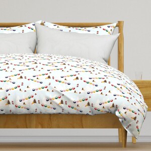 Alpine toile hotsell duvet cover