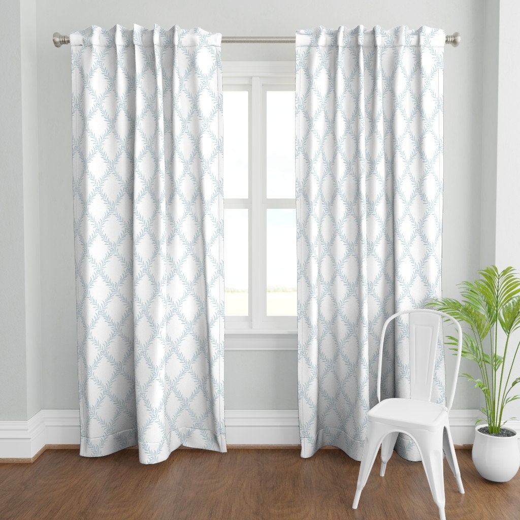 Diamond Trellis Curtain Panel Leafy Trellis By Etsy Diamond Trellis Curtain Panel Leafy Trellis By Etsy