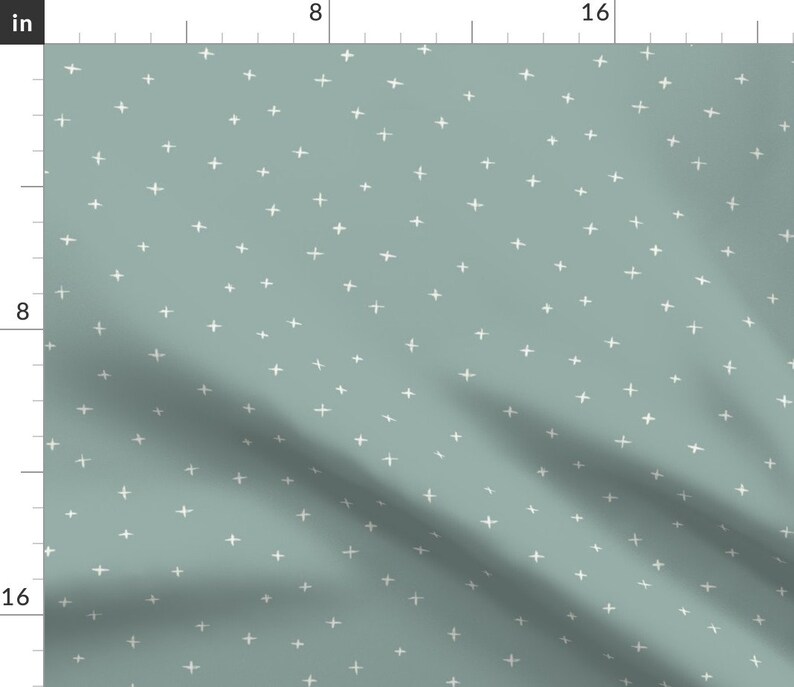 Green Pillow Sham Bone Earth Tones Cotton Sateen Flanged Pillow Sham by Spoonflower Swiss Cross On Green Background by erin/_/_kendal