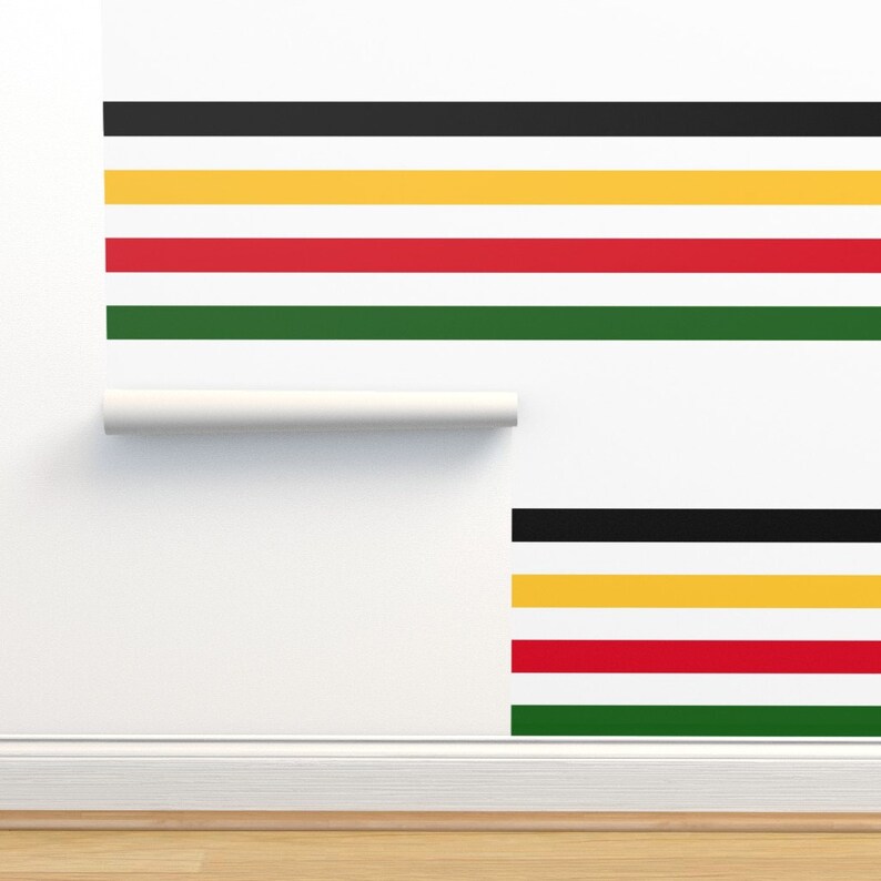 Traditional Canadian Wallpaper Hudson Horizontal by Etsy