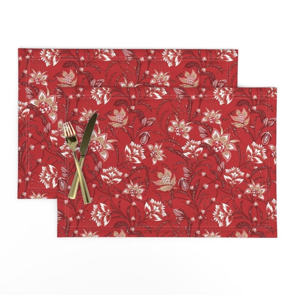 Floral Chintz Placemats Etsy
