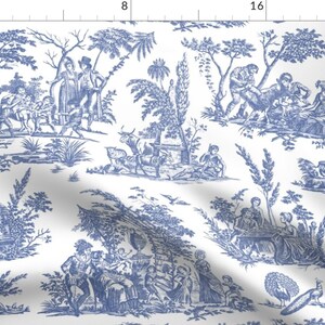 Toile Throw Blanket Toile by Peacoquettedesigns French - Etsy