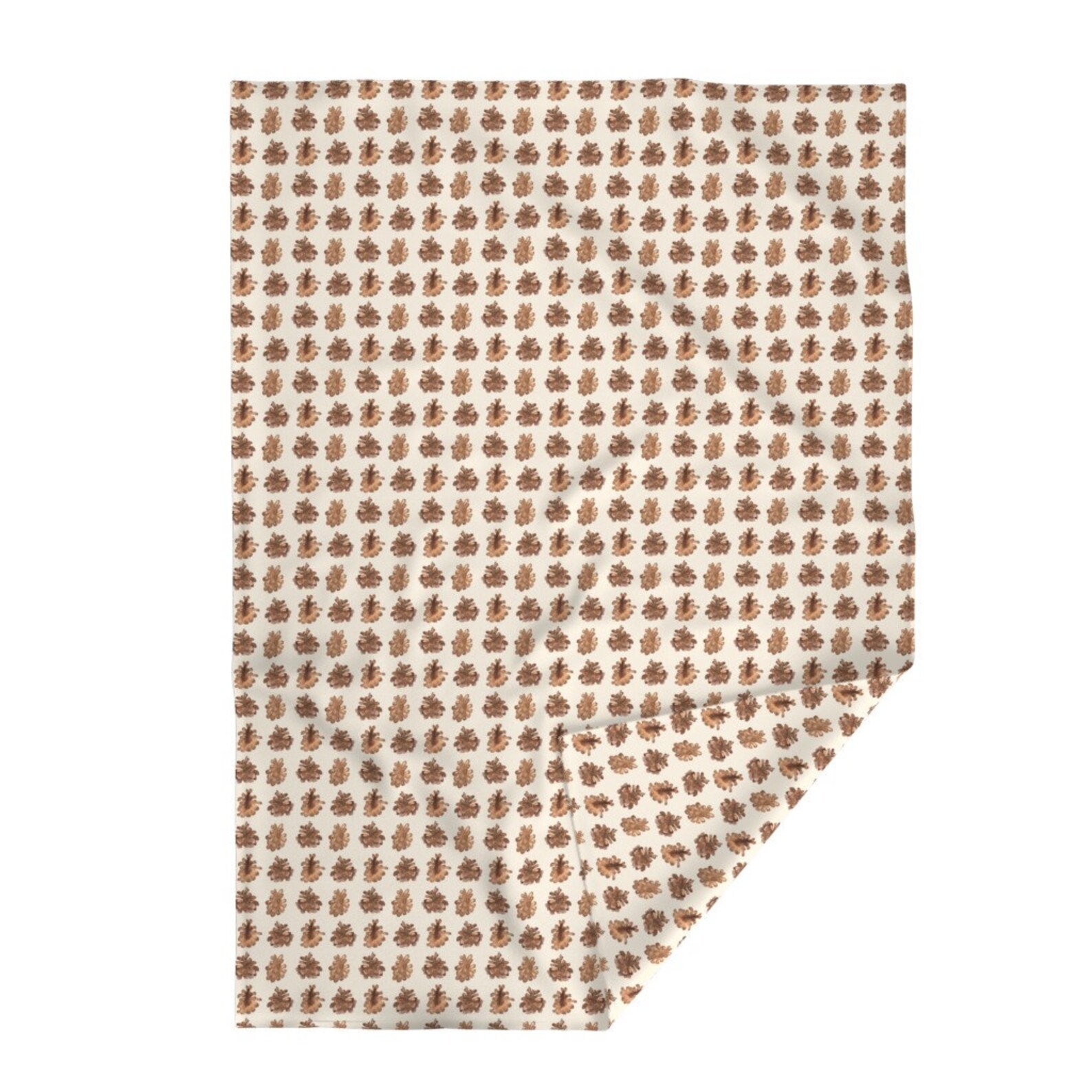 Forest Pine Cones Throw Blanket Pine Cone by Etsy