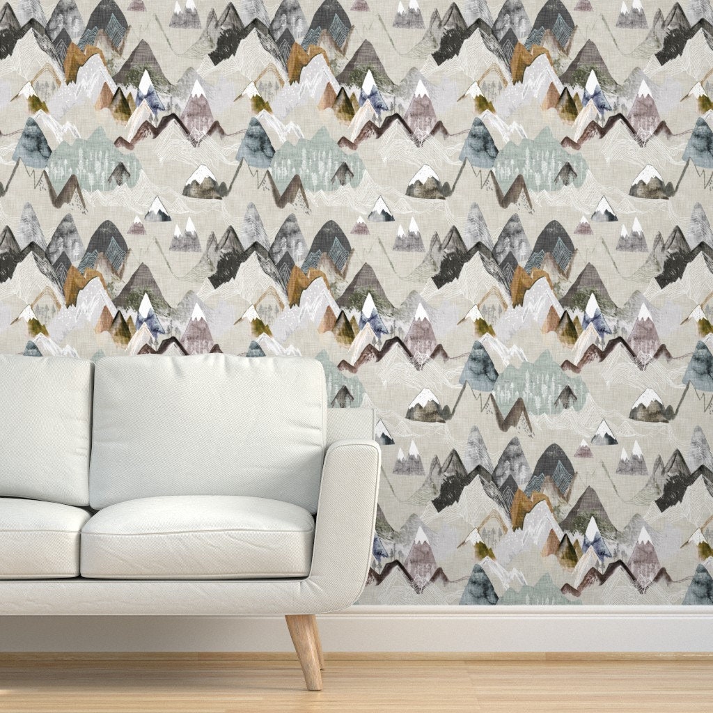 Mountain Adventure Wallpaper Call of the Mountains Lrg by | Etsy