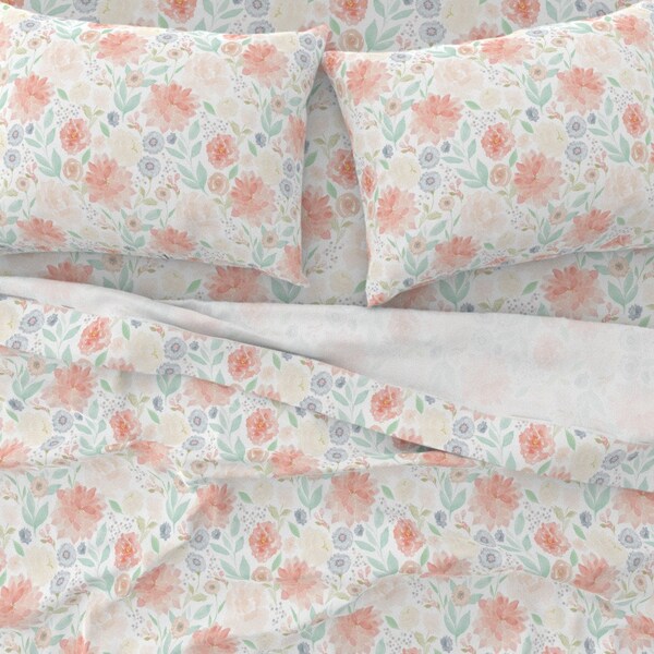 Dahlia Bedding Set Etsy