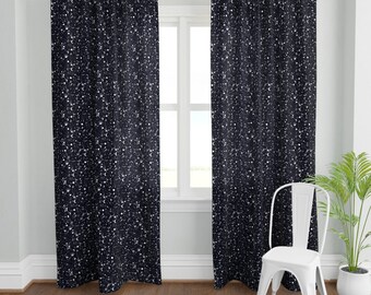 Outer Space Shower Curtain Kids Shower Curtain Boys Shower Etsy