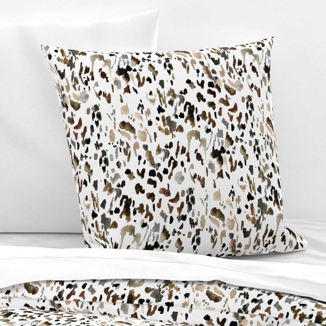 Animal Print Pillow Sham Animal Print by Crystal_walen Etsy