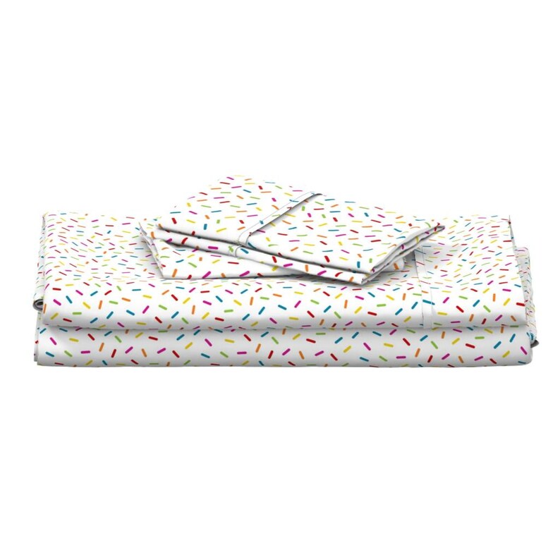 Rainbow Sprinkles Sheets - Vanilla Sprinkles by Modgeek - Colorful ...