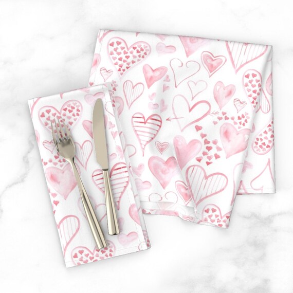 - Lovecore Heart Grid In Pink by yesterdaycollection Pink Retro Holiday Cloth Napkins by Spoonflower Love Grid Dinner Napkins Set of 2 - Lovecore Heart Grid In Pink by yesterdaycollection Pink Retro Holiday Cloth Napkins by Spoonflower Love Grid Dinner Napkins Set of 2