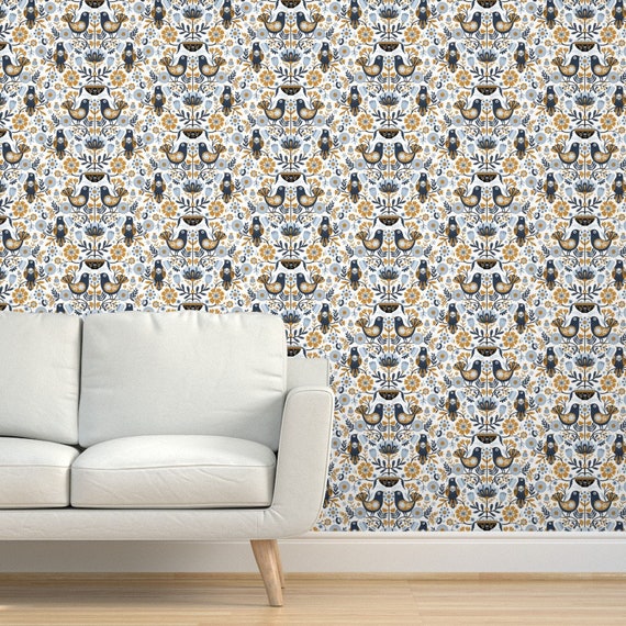 Scandi Damask Wallpaper Scandinavian Beauty By Geetanjali - German Home Decor Geetanjali Scandi Damask Wallpaper Scandinavian Beauty By Geetanjali - German Home Decor Geetanjali