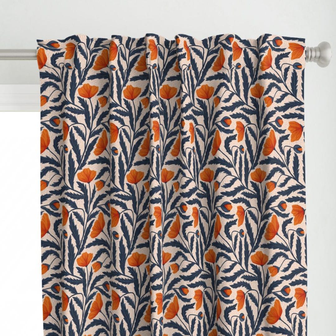 Botanical Curtain Panel - Chintz Flor...