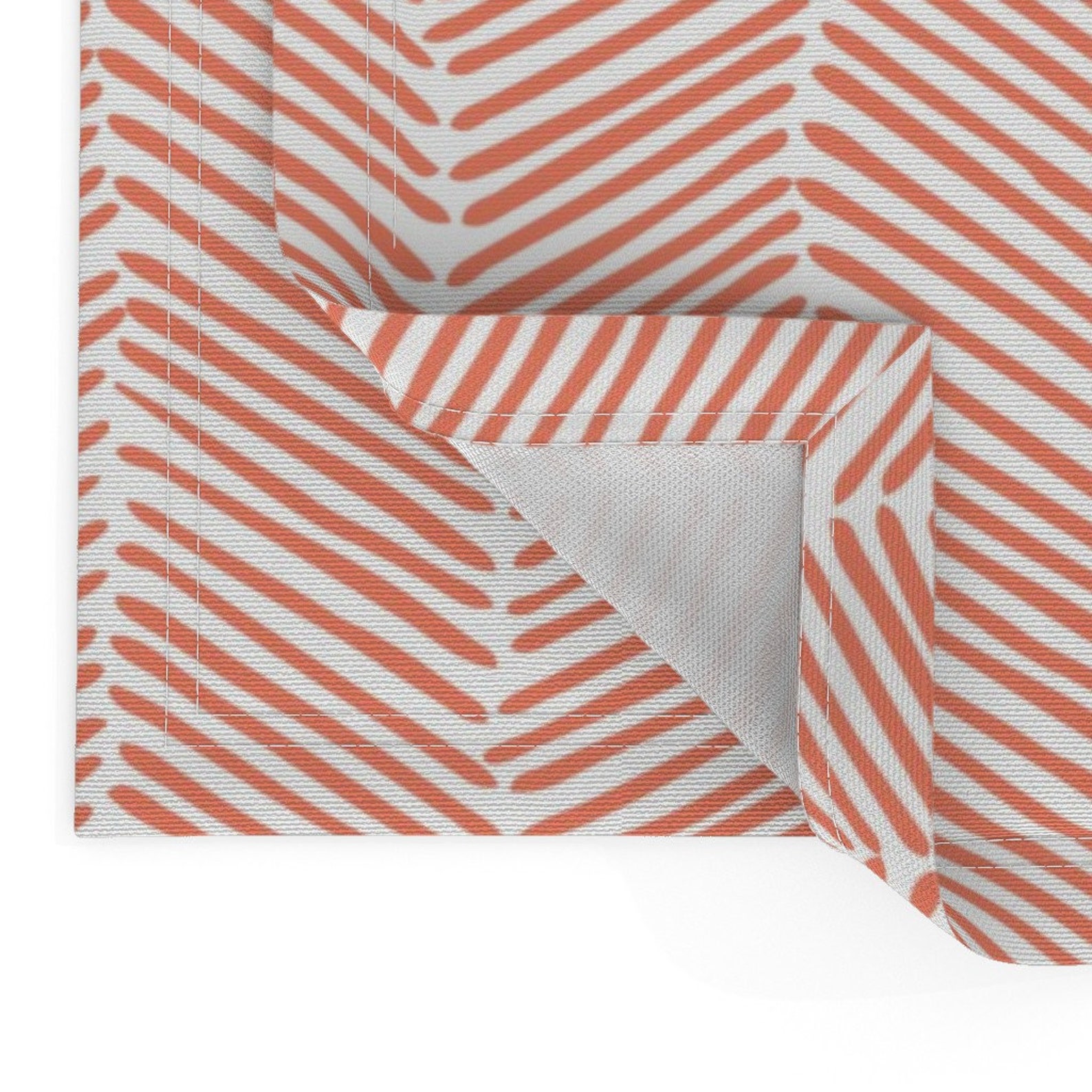 Herringbone Placemats set of 2 Freeform Arrows in True Etsy