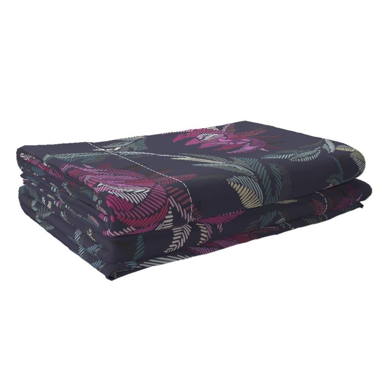 Summer Chic Sheet Set with Spoonflower Fabrics Floral Sheet Set Embroidery Inspired Printed Flowers By Elena/_Naylor