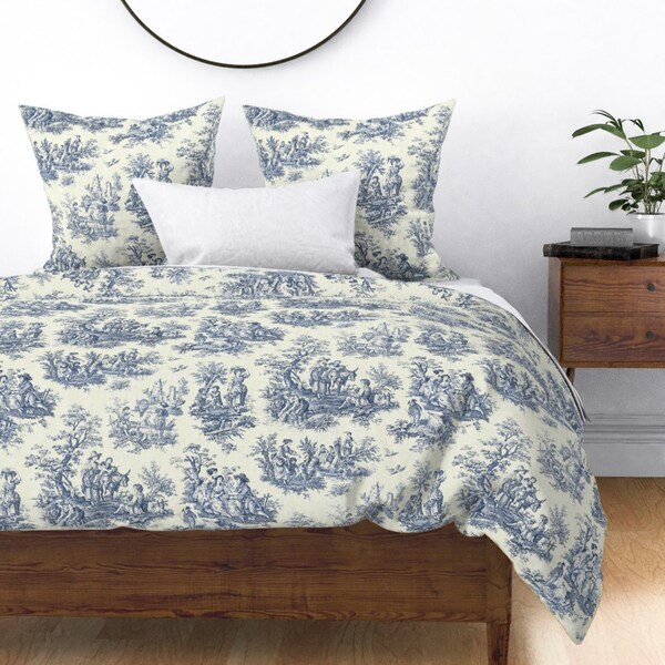 Toile Bedding Etsy