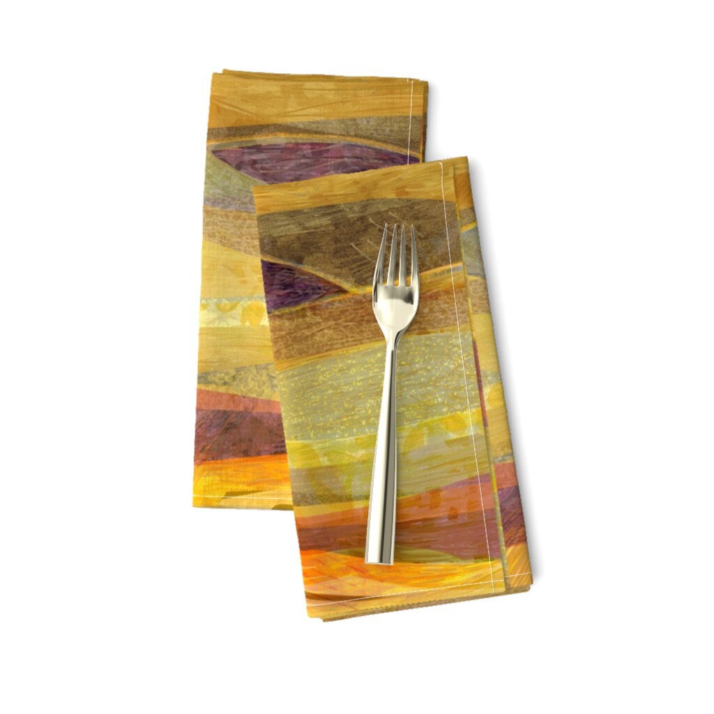 Discover Modern Desert Napkins - Southwest Modern - Mountain Landscape Geology Rock Napkins