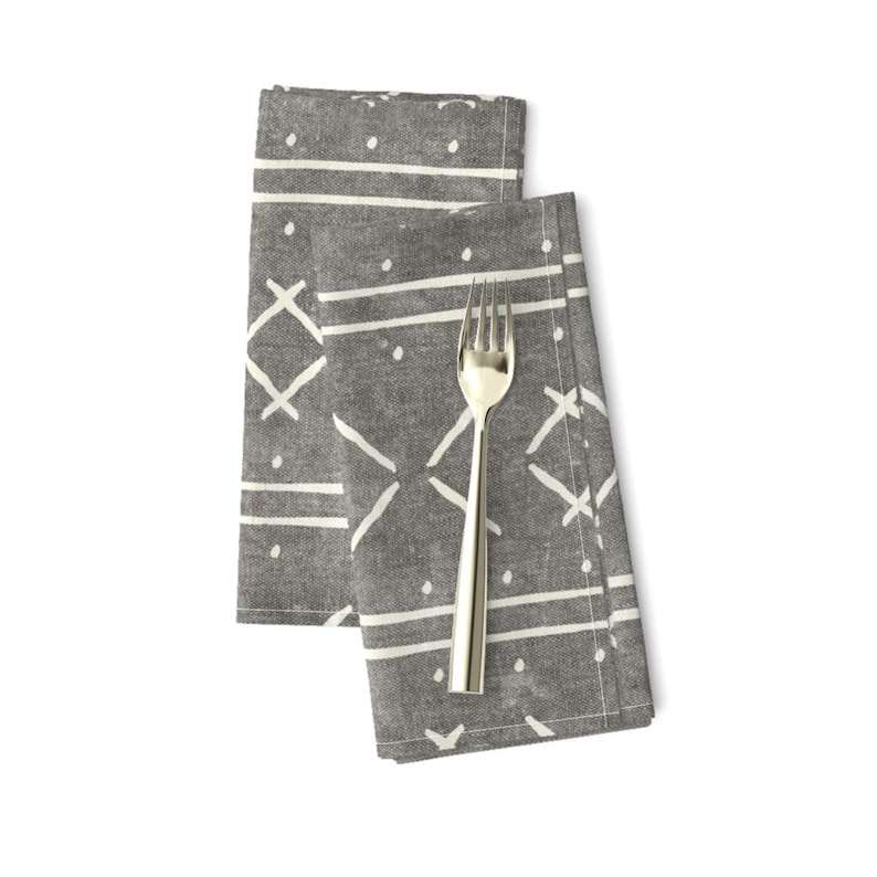 Spoonflower Dinner Napkins