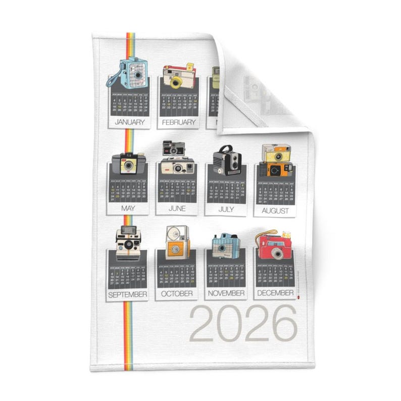 Spoonflower Tea Towel Calendar - Thumbnail 2
