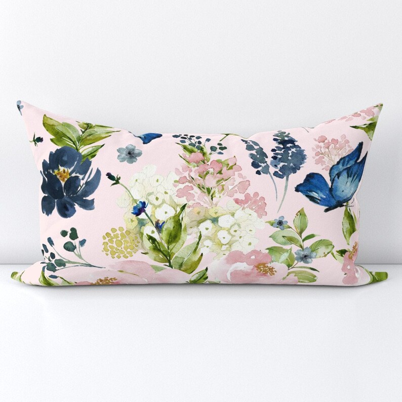 Spoonflower Lumbar Pillow