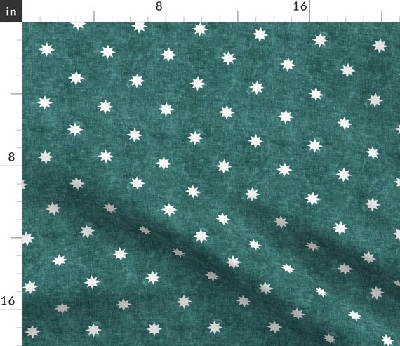 Cocktail Napkins Turquoise Red Star Circle Set of 4 Cocktail Napkins Turquoise Red Star Circle Set of 4