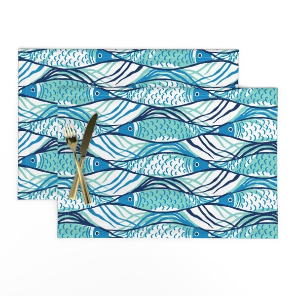 Nautical Placemats Etsy