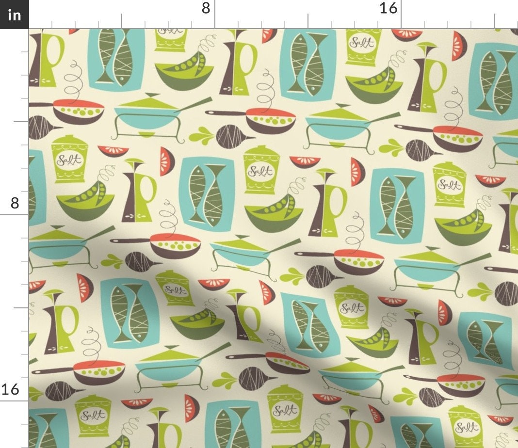 Küchenhandtücher 2er-Set In der Küche Creme von | Etsy