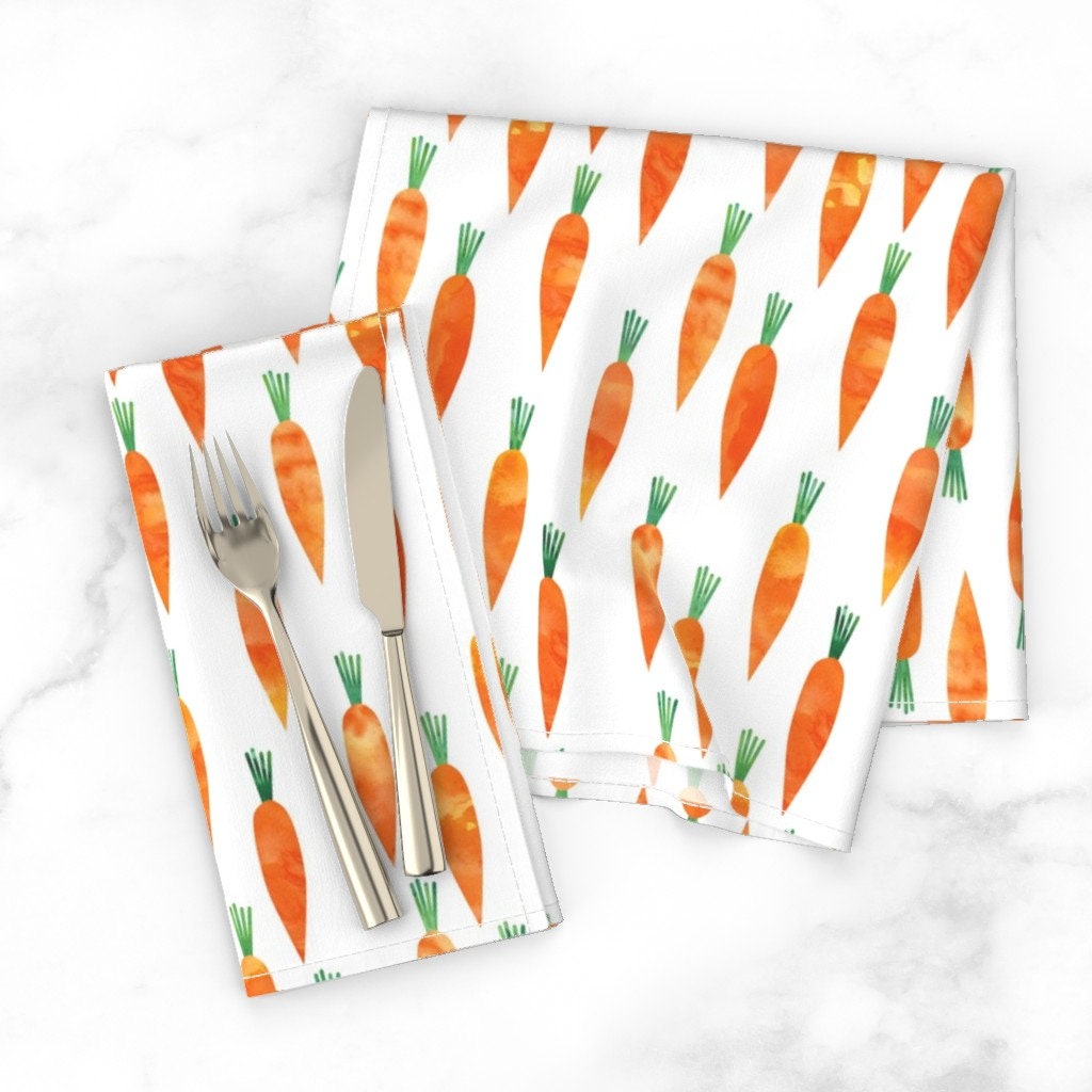 Discover Mod Carrots Easter Day Napkins