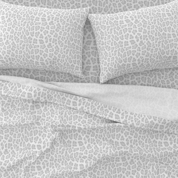 Neutral Cheetah Sheets Gray Leopard Print by Etienne Dove - Etsy Canada Neutral Cheetah Sheets Gray Leopard Print by Etienne Dove - Etsy Canada