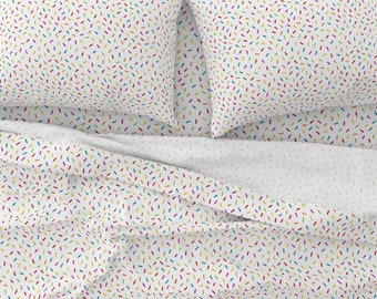 Roostery Pillow Sham 100% Cotton Sateen 26in x 26in Knife-Edge Sham Confetti Sprinkles Sticks Geometric Blush Pink Tan Print Roostery Pillow Sham 100% Cotton Sateen 26in x 26in Knife-Edge Sham Confetti Sprinkles Sticks Geometric Blush Pink Tan Print