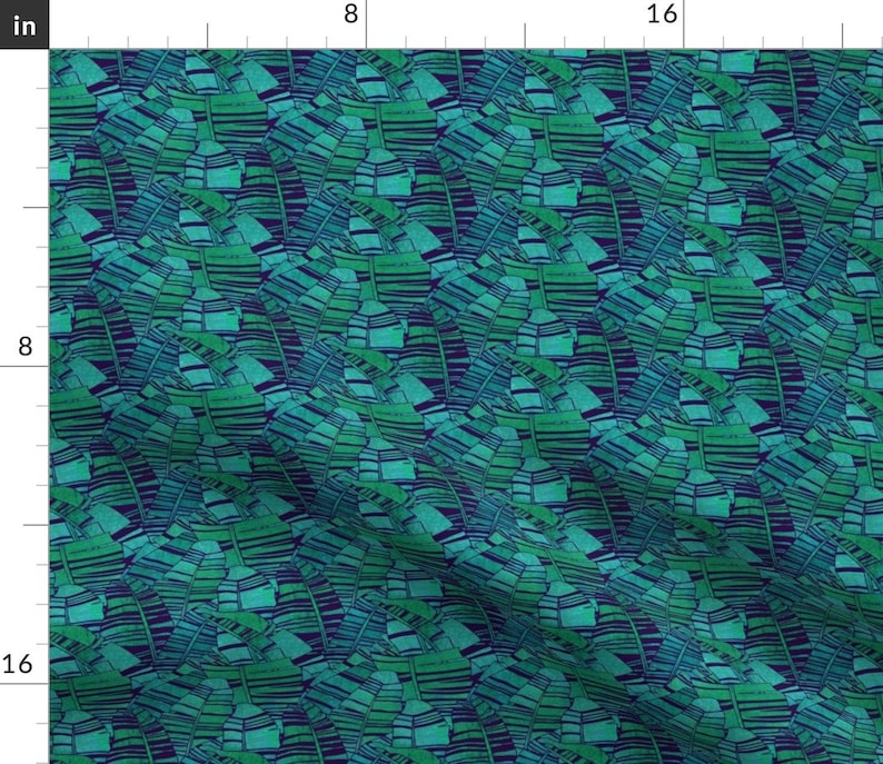 - Tropical Banana Leaves Small by rubydoor Palm Leaves Jungle Exotic Cloth Napkins by Spoonflower Tropical Cocktail Napkins Set of 4